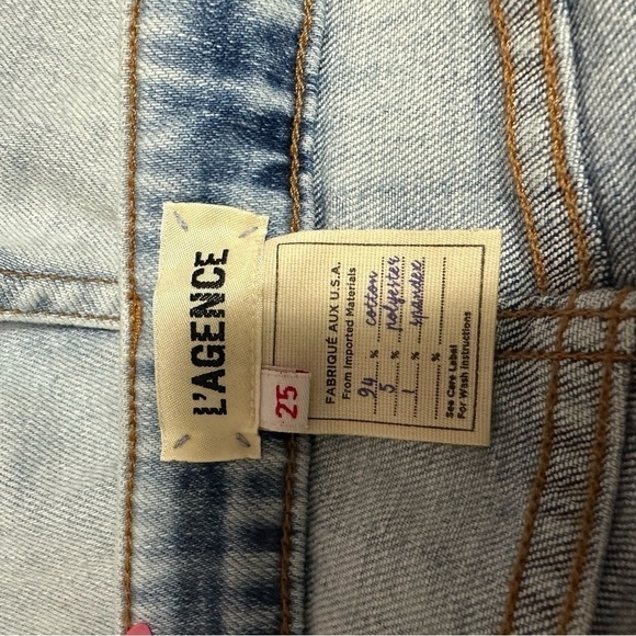 L’Agence El Matador French Slim Jean in Comet Wash - Picture 7 of 7